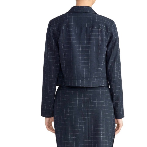 Rachel Rachel Roy - Check Crop Blazer - Picture 2 of 3